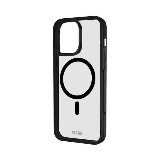 Case voor iPhone 15 Pro met gekleurde Rändern, compatibel met MagSafe Aufladung