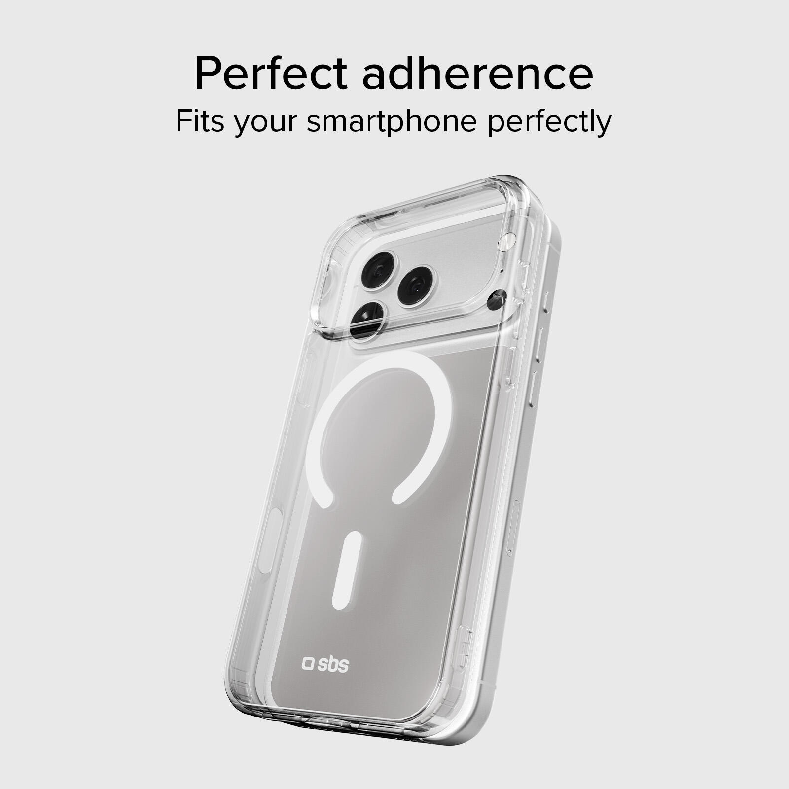 Cover trasparente e sottile per iPhone 17 Pro compatibile con ricarica Magsafe 3/7