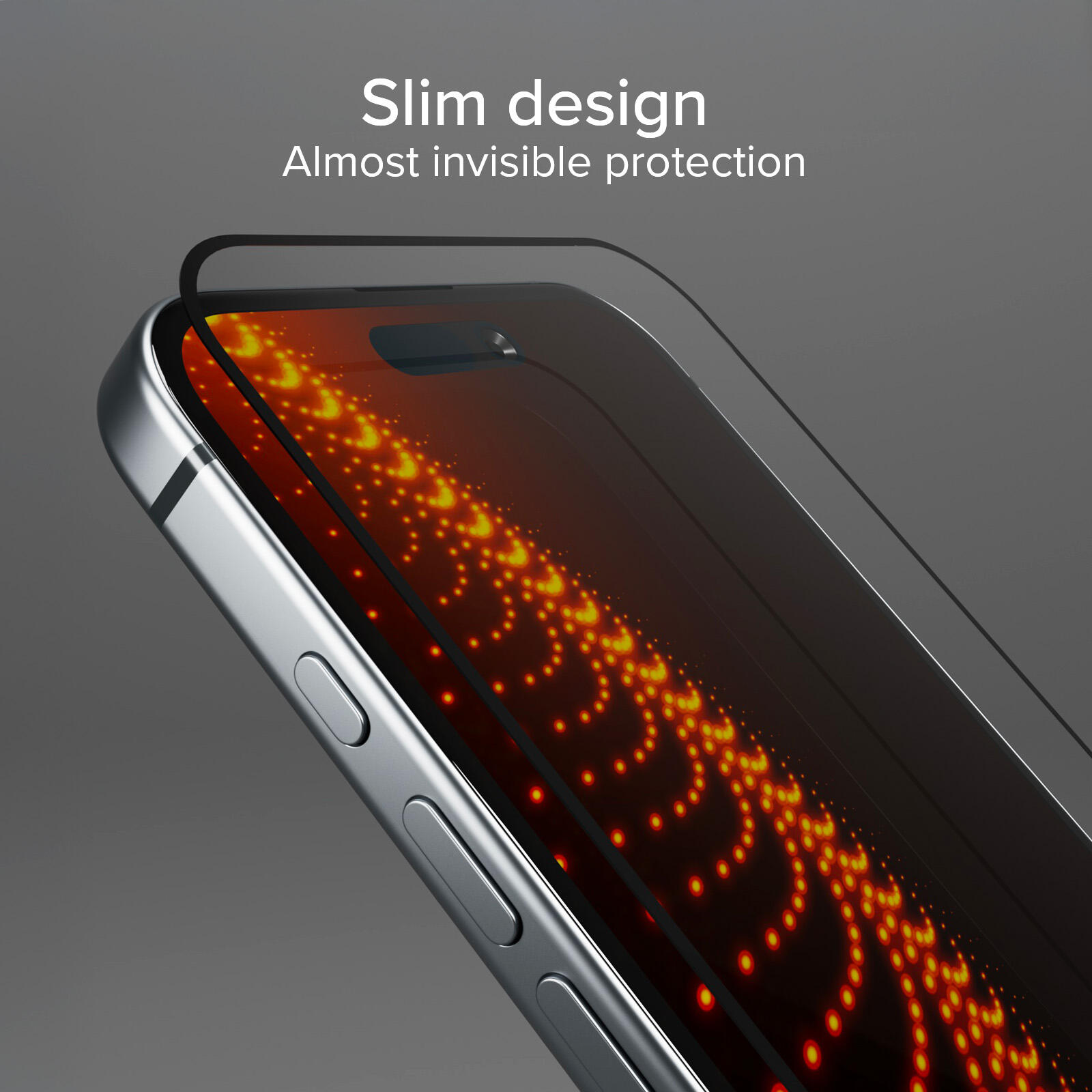 Vitre D3O ultra‑résistante pour iPhone 16 Plus/15 Plus 3/7