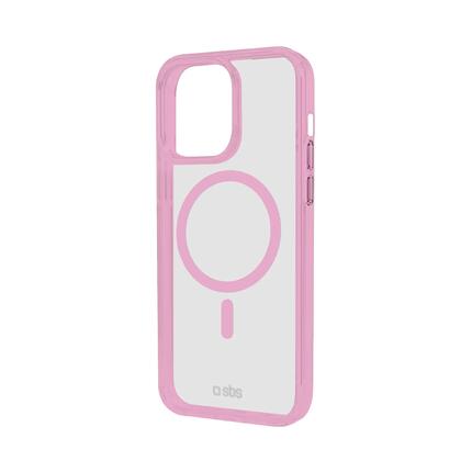 Case voor iPhone 15 Pro met gekleurde Rändern, compatibel met MagSafe Aufladung