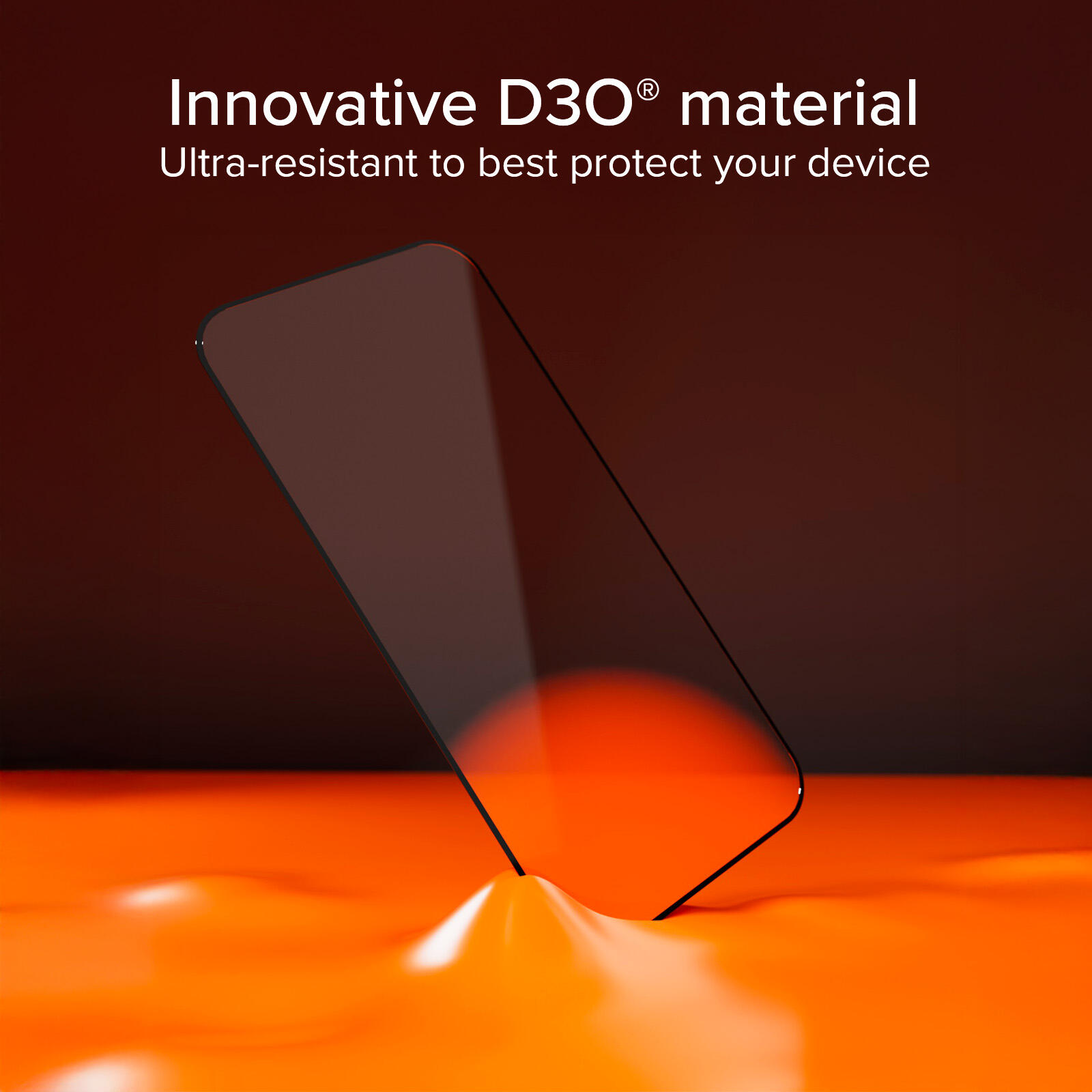 Vitre D3O ultra‑résistante pour iPhone 16 Plus/15 Plus 6/7