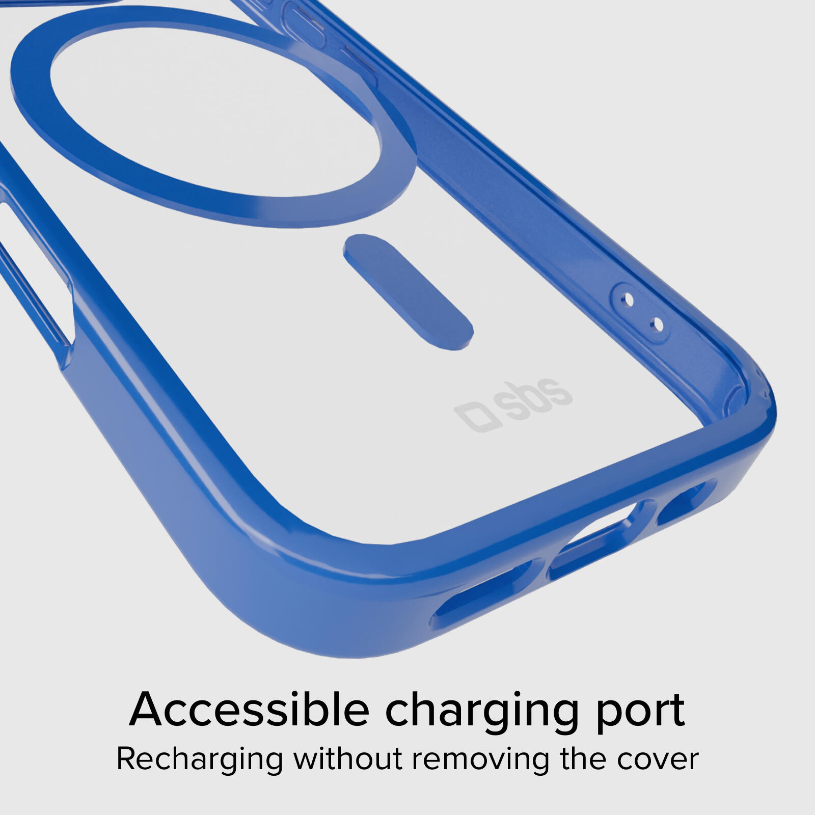 Coque iPhone 16 Pro bords colorés compatible MagSafe 6/7