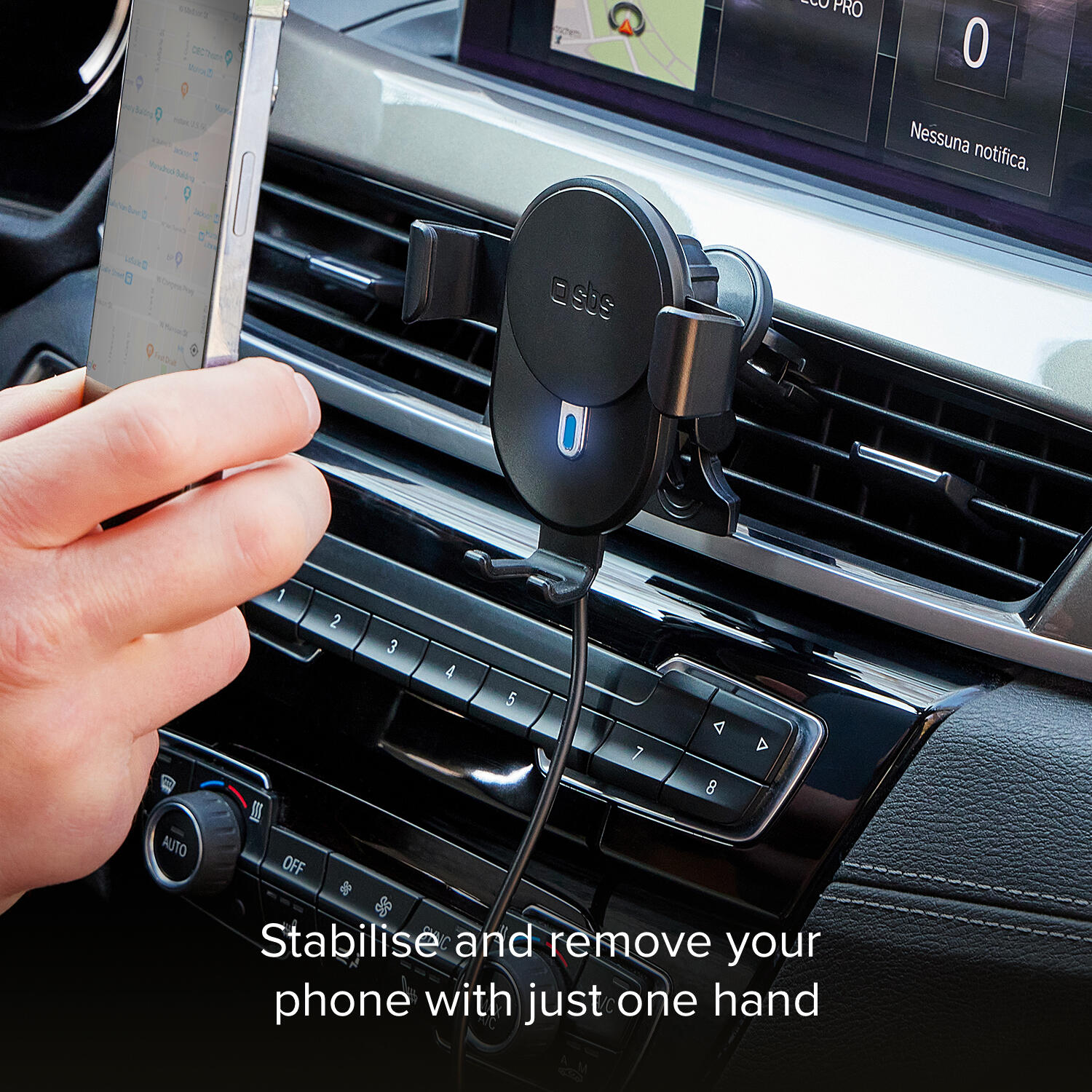 Support auto sans fil Gravity avec recharge sans fil 10 W 4/4