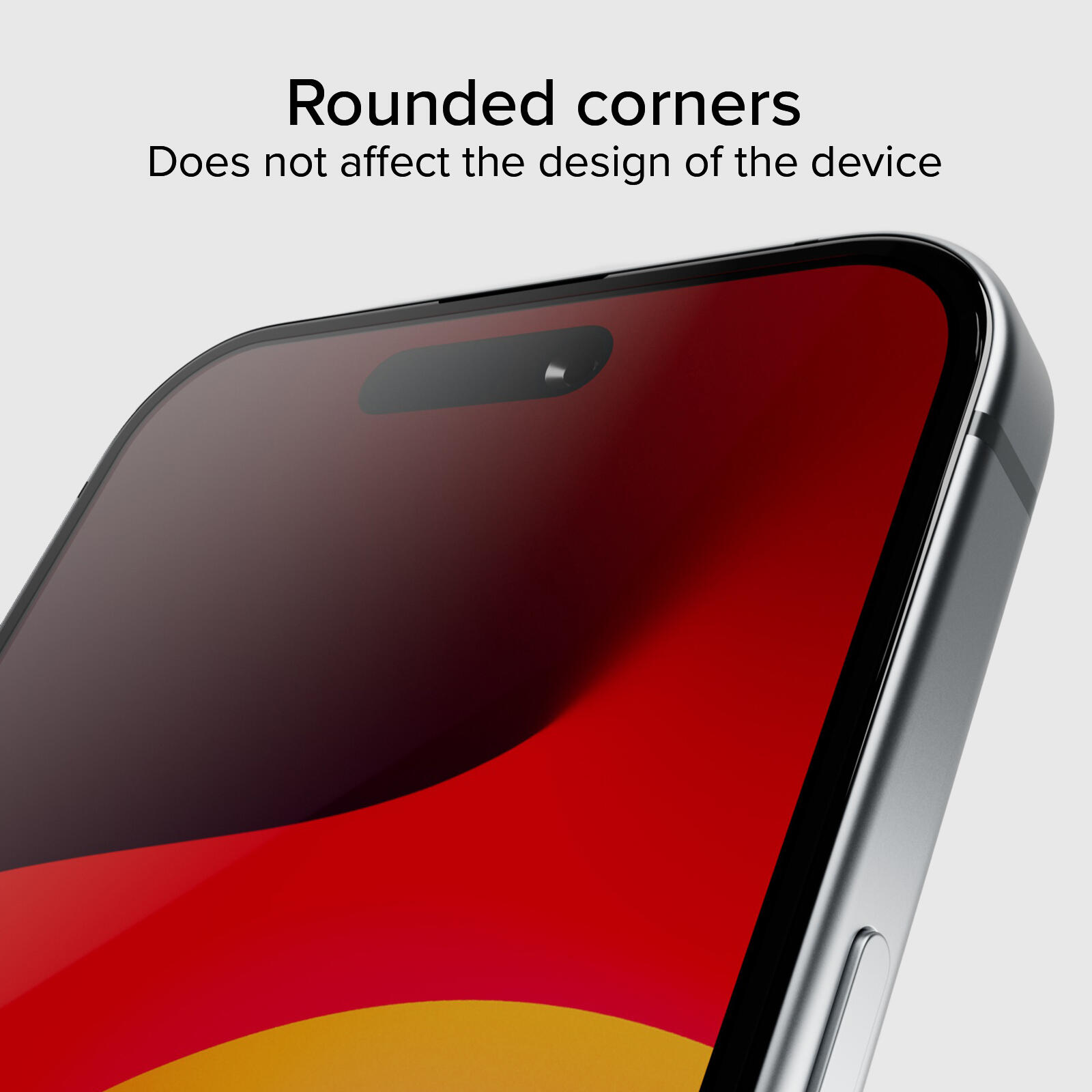 Glass screen protector Full Cover per iPhone 16/15 6/7