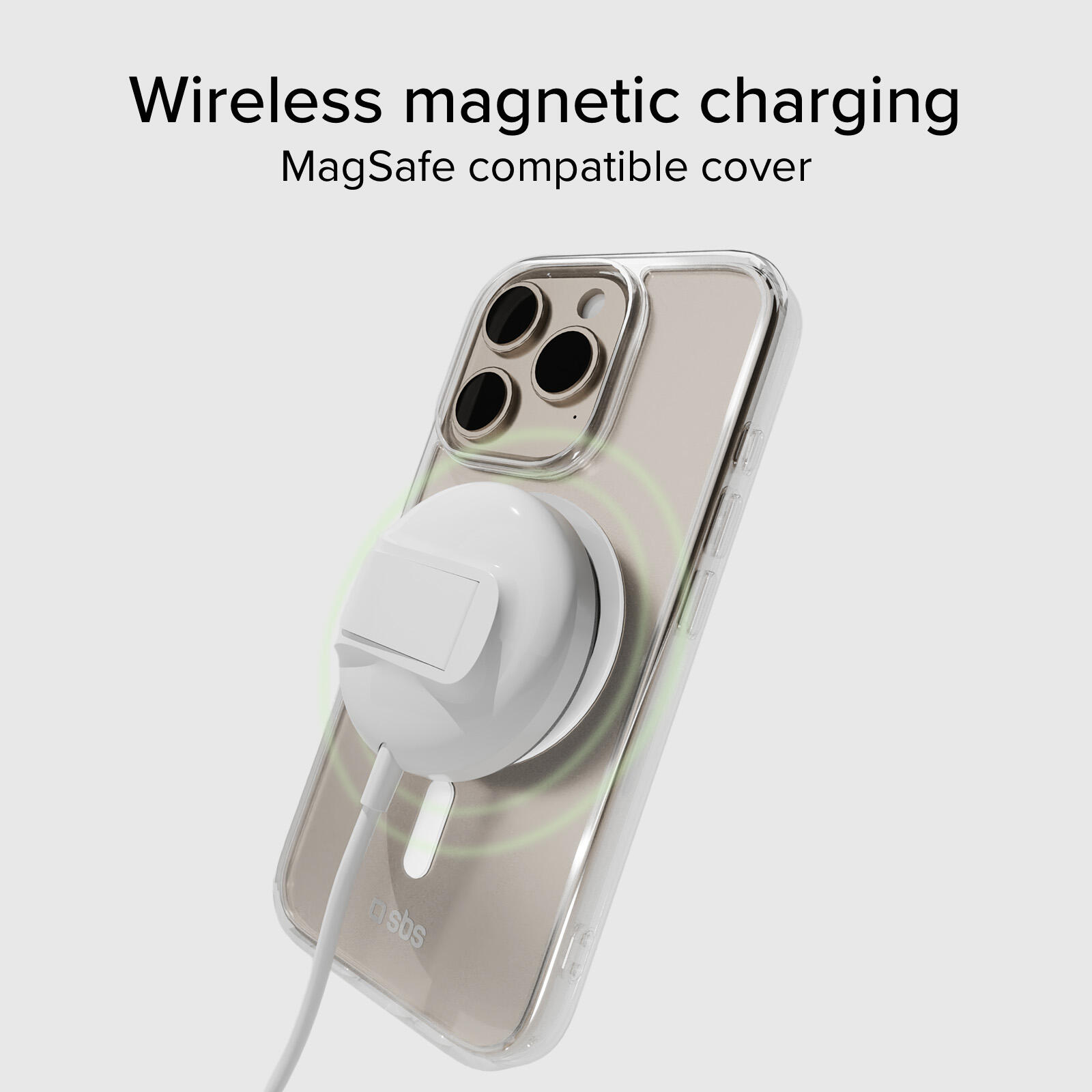 Coque transparente rigide, compatible recharge MagSafe pour iPhone 16 Pro Max 5/7