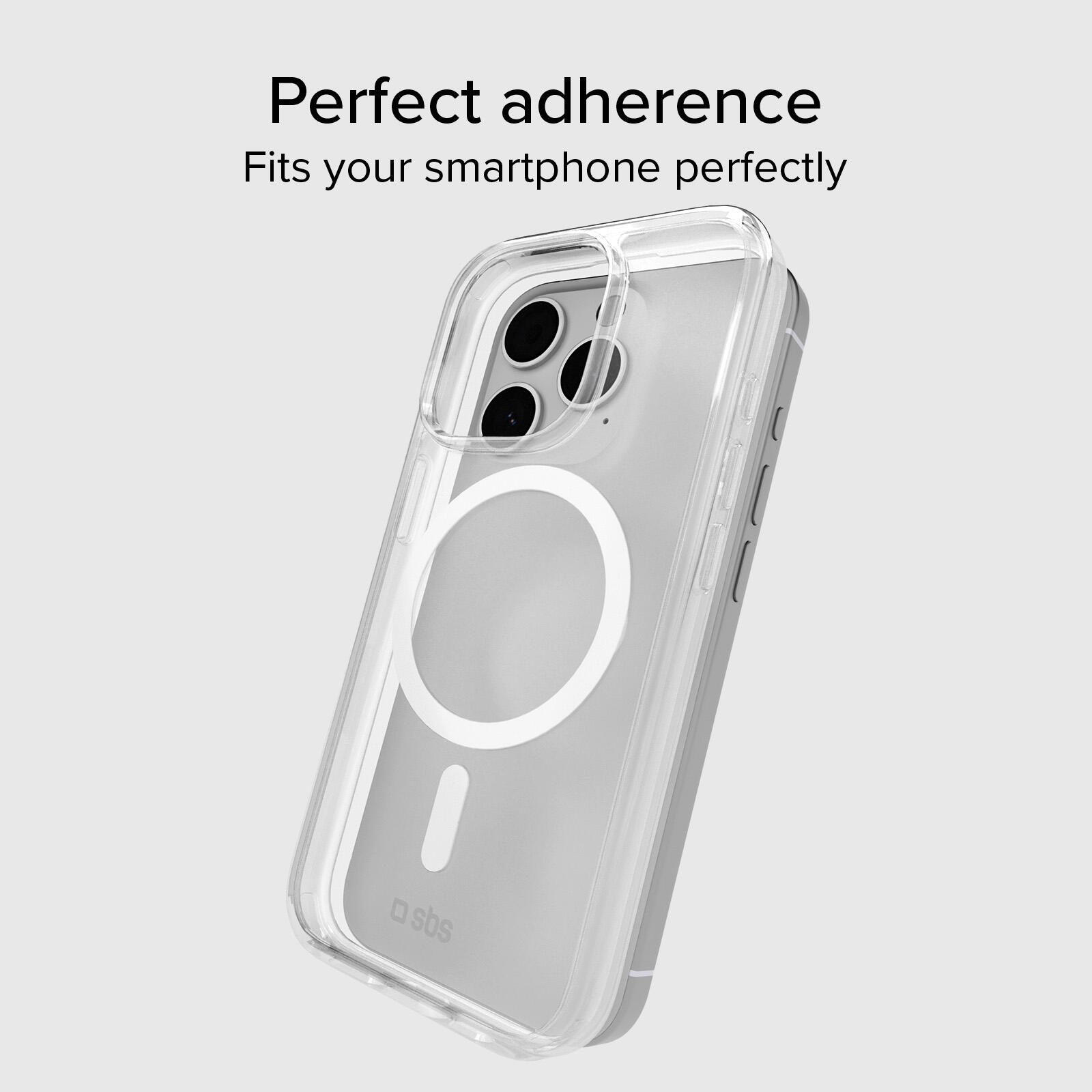Cover trasparente rigida compatibile con ricarica MagSafe per iPhone 15 Pro Max 3/7
