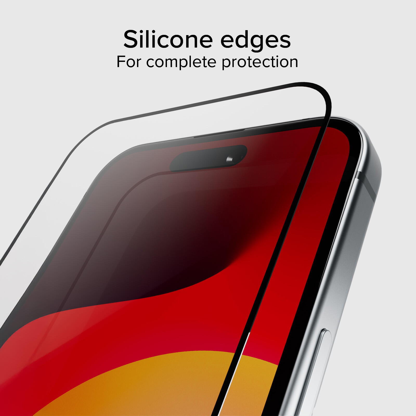 Glass screen protector Full Cover per iPhone 16/15 5/7