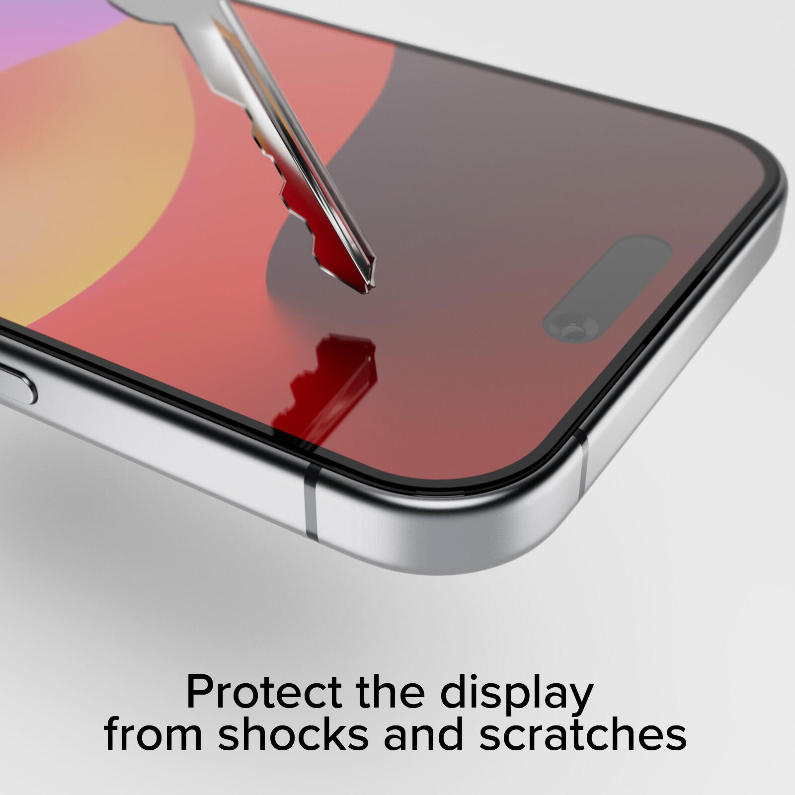 Glass screen protector Full Cover per iPhone 16/15 4/7