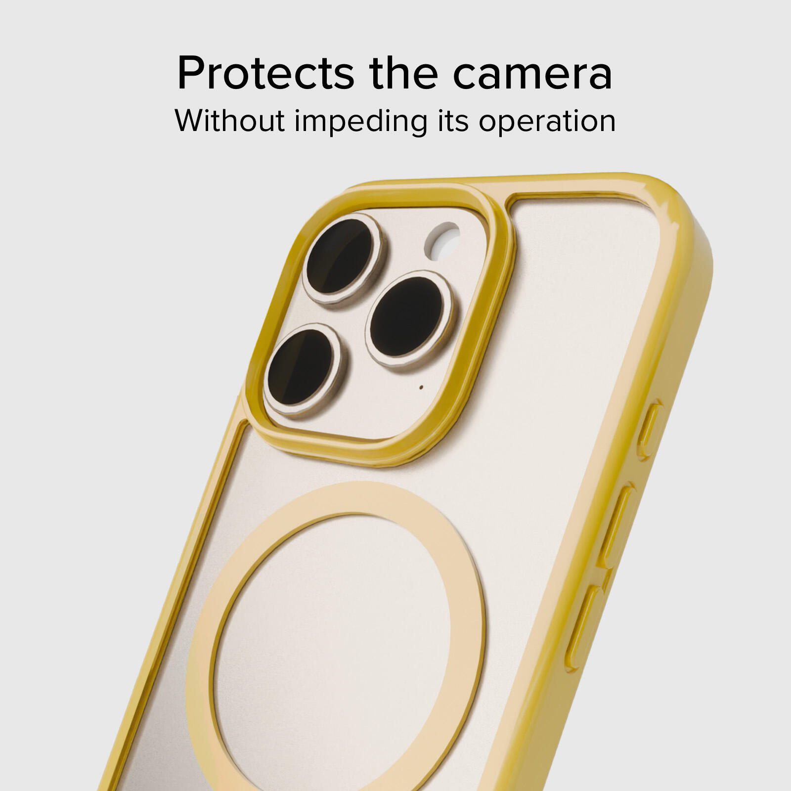 Coque iPhone 16 Pro bords colorés compatible MagSafe 4/7