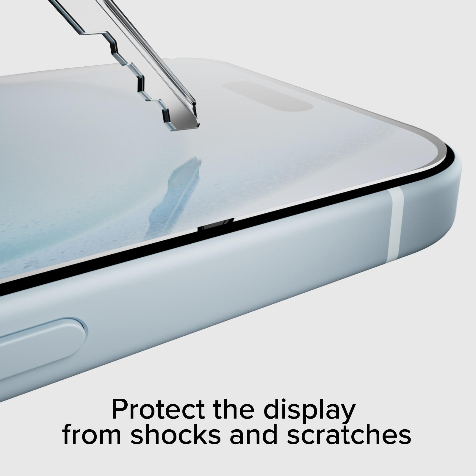 Protection écran en verre pour iPhone 15 Plus 4/6