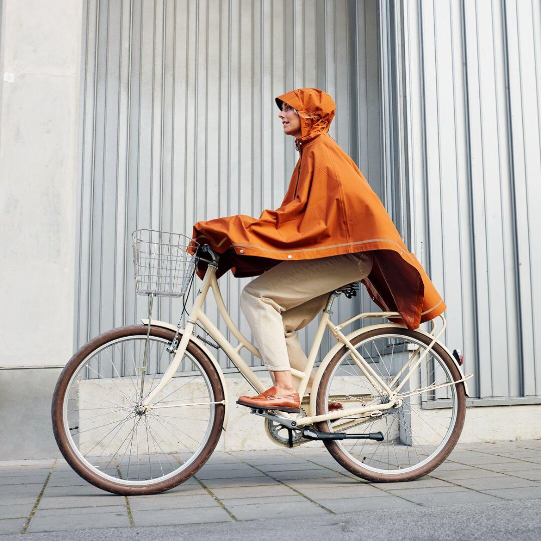 Weathergoods Sweden Poncho Imbris rame L 2/7