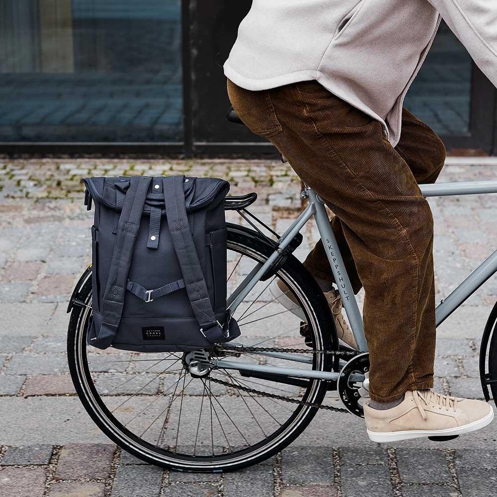 Weathergoods Sweden CITY Bikepack zaino da bici blu 5/7