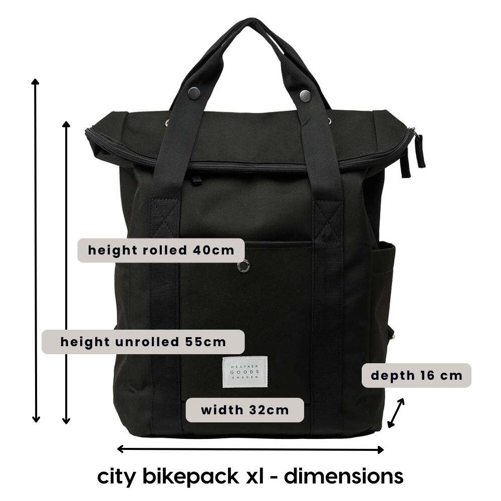 Weathergoods Sweden CITY Bikepack XL 24L preto 7/7