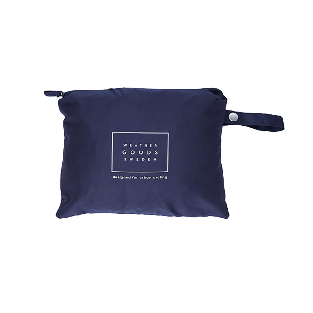 Weathergoods Sweden Poncho Imbris impermeabile blu L 6/7