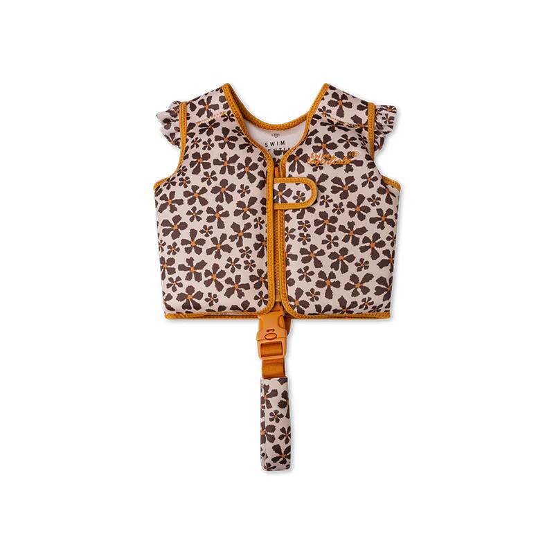 Gilet de bain - Orange - Wild Flower - 2/3 Ans 1/6