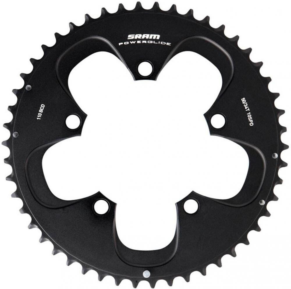 Coro SRAM X-Glide in alluminio 7075-T6 BCD 110 double, 22 velocità 2/3