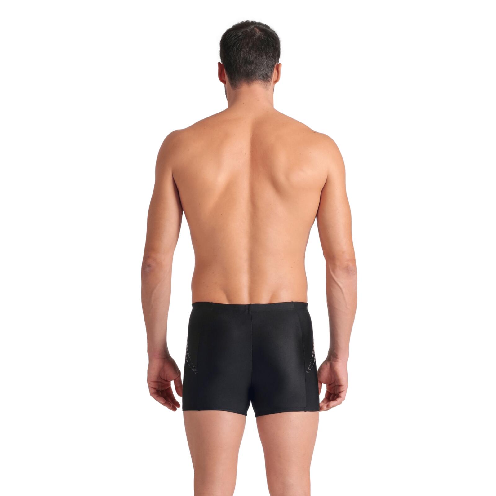 Costume da bagno Arena Spider Web Nero/Bianco Uomo 6/7
