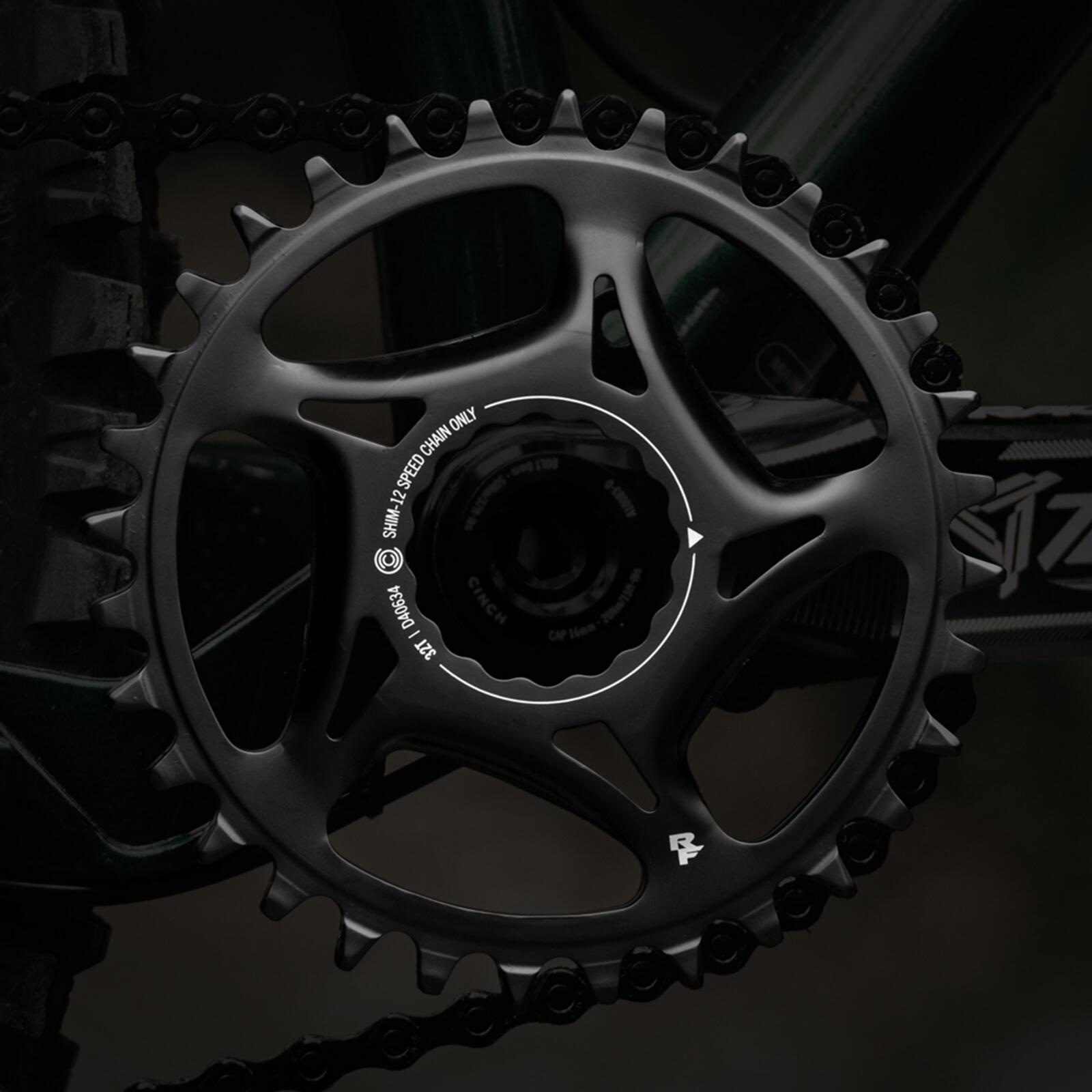 Race Face DM Steel Kettenblatt Shimano 1x12 CINCH 52 Zähne 3/4
