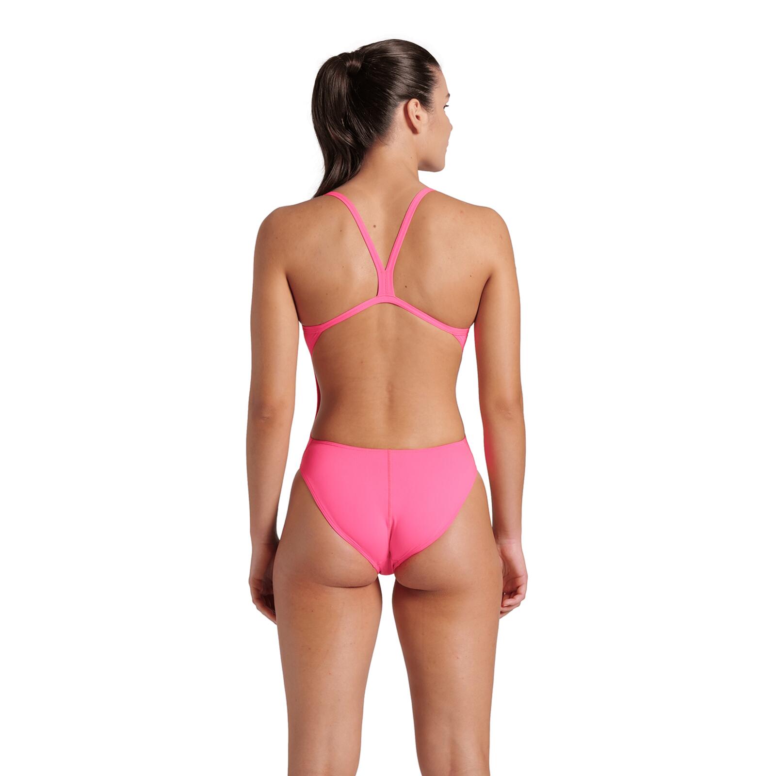 Maillot de bain 1 pièce femme Arena Team Challenge Solid 3/4