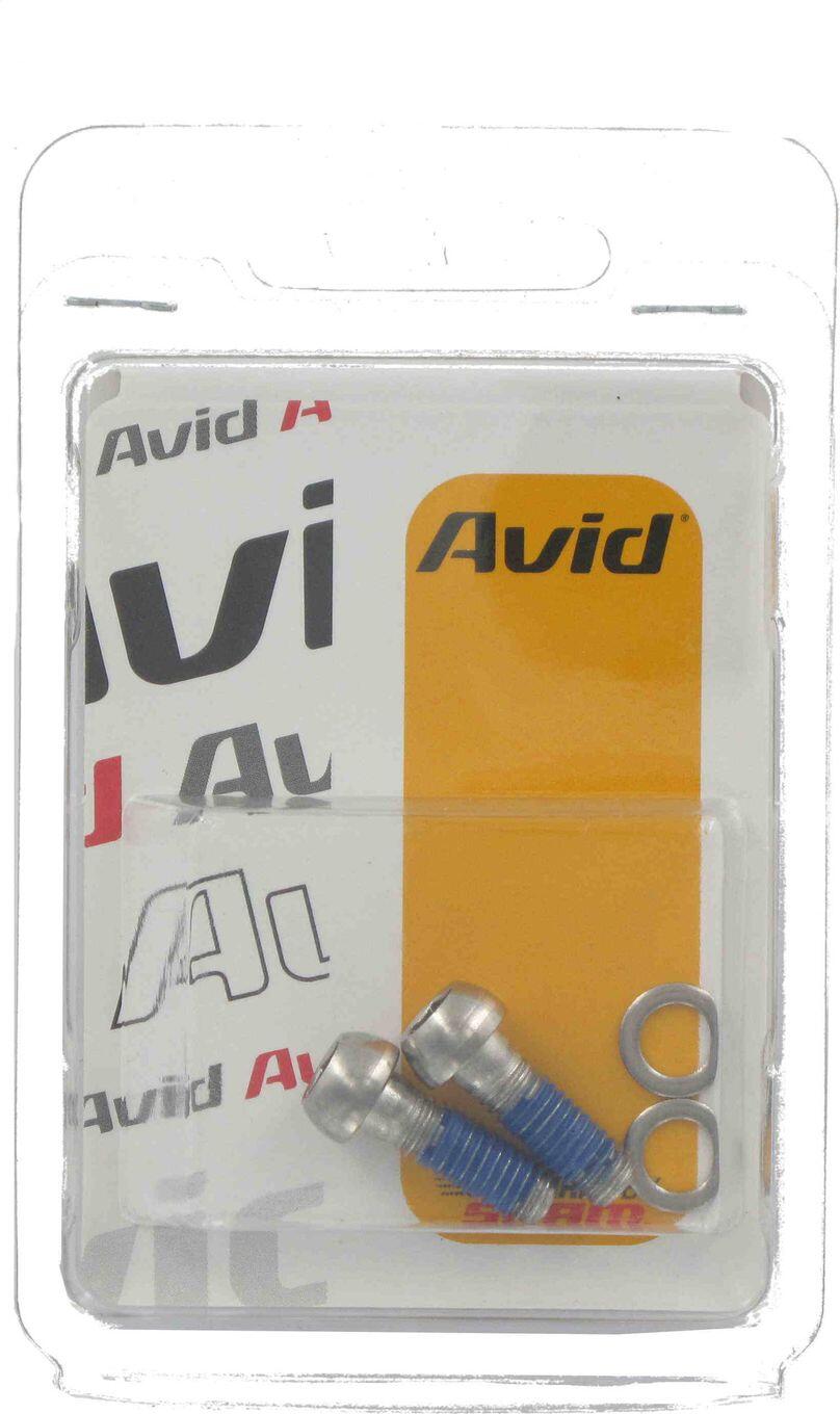 AVID steel screw for caliper or disc brake adapter (x2) 1/1