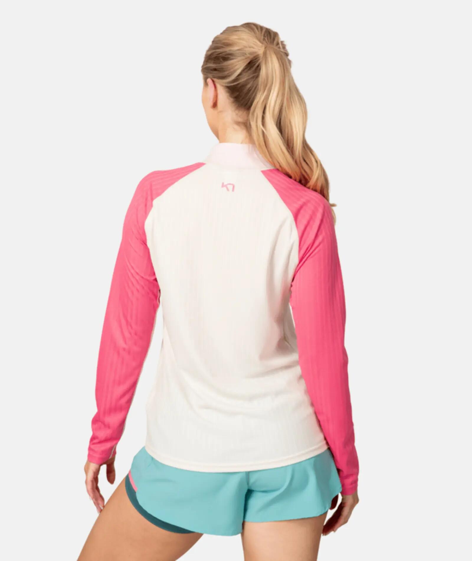 Half-zip long sleeve base layer for women Kari Traa Ella 5/5