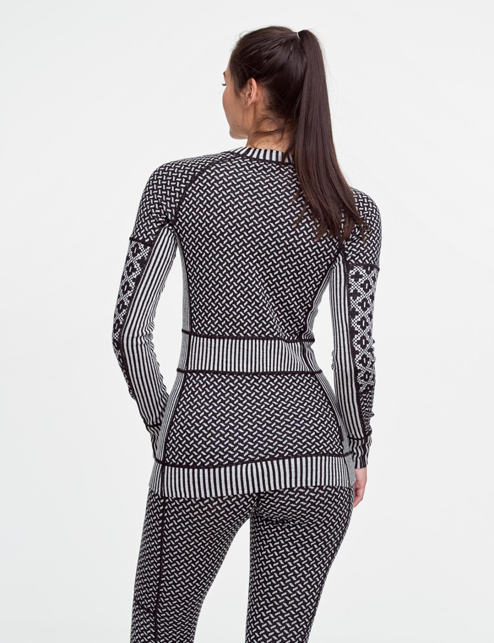 Kari Traa Smekker LS maglia termica donna 100% lana merino 2/3