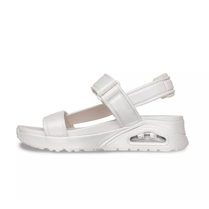 Zeppe Donna Skechers  Beige 3/4