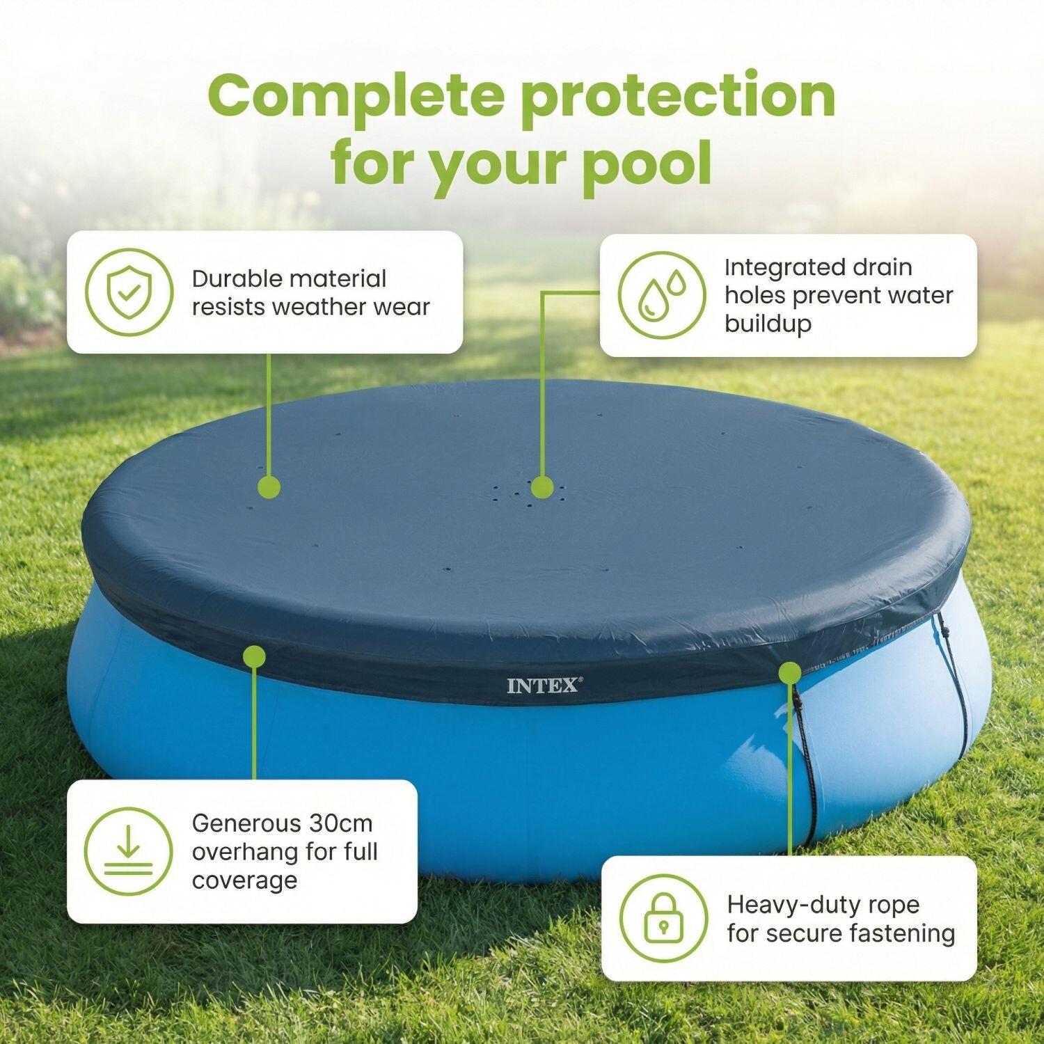 INTEX Piscina Easy Set Redonda - 366x76 cm - 7-piezas S151 3/7