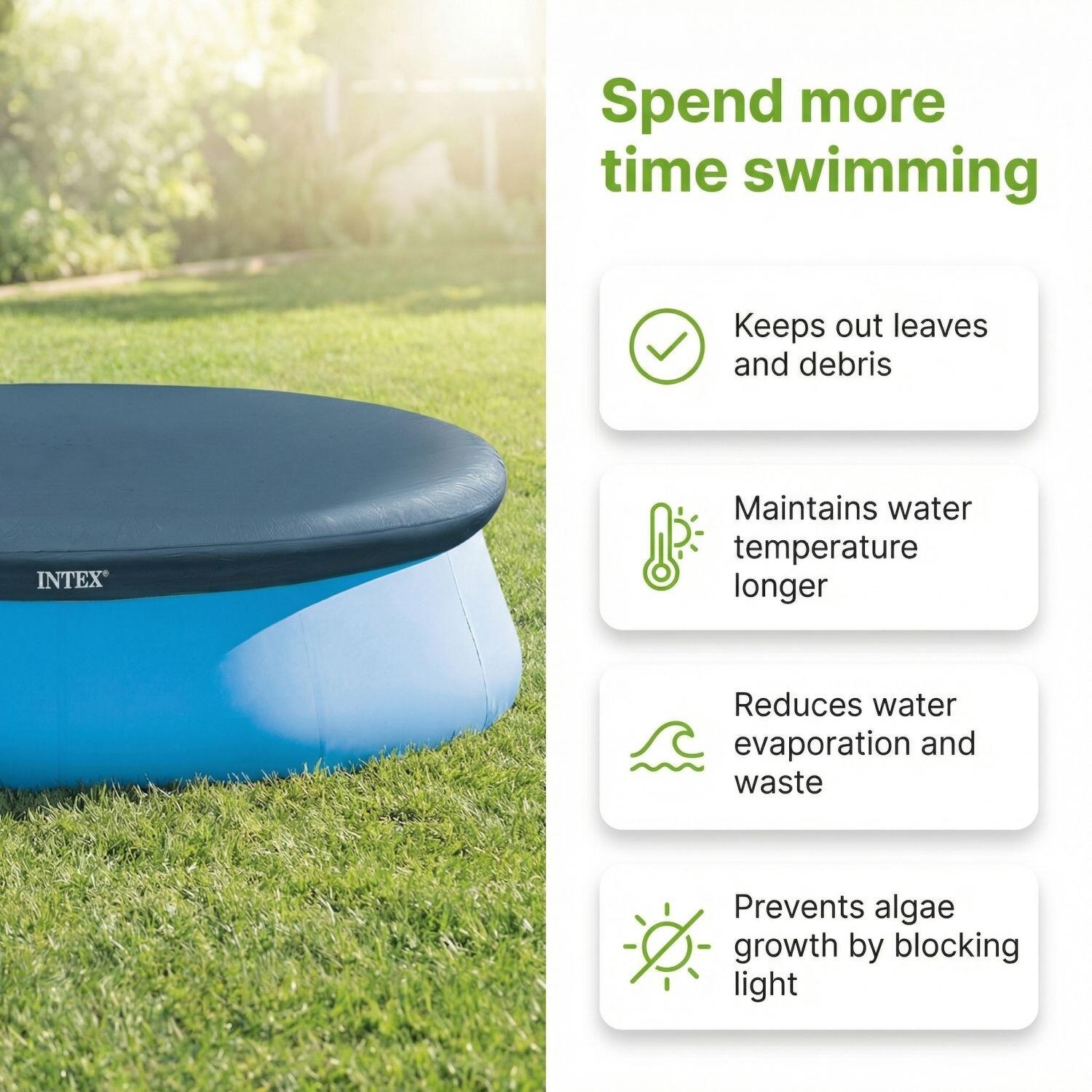 INTEX Piscina Easy Set Redonda - 366x76 cm - 7-piezas S234 7/7