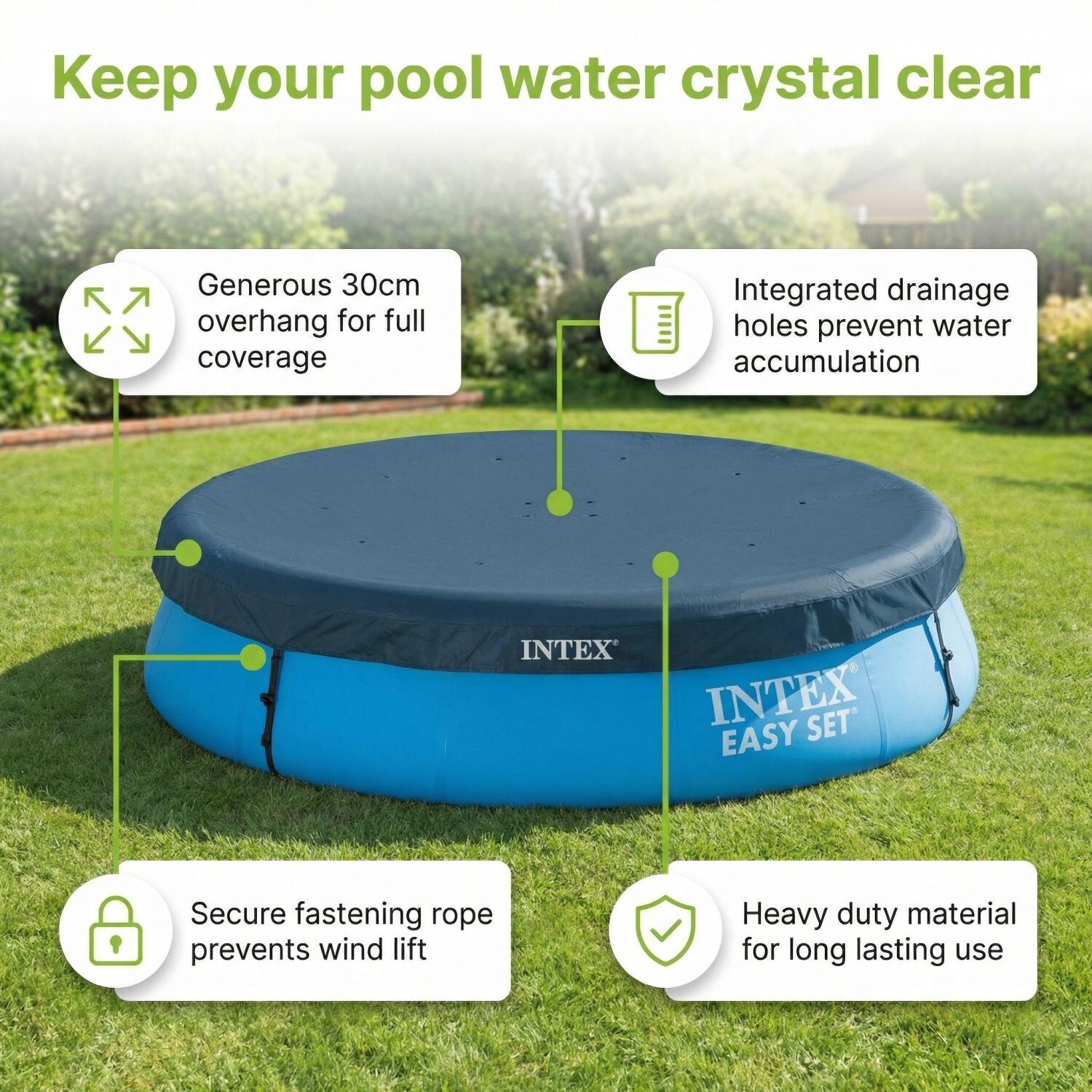 INTEX Piscina Easy Set Redonda - 457x84 cm - 7-piezas S303 3/7