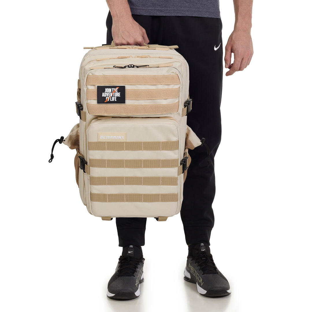 Rugzak Elitex V1 Cream Khaki 45L Cabine Training Waterdicht 2/7