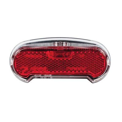 AXA RIFF Interruttore Batteria per Luci Bici 50-80 mm Rosso.