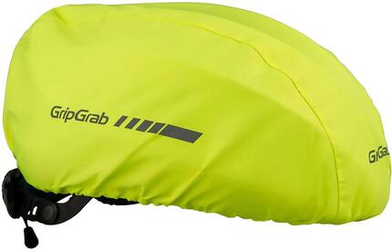 GripGrab Hi‑Vis Helmüberzug - wasserdicht, reflektierend
