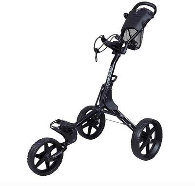 Fastfold scout golfkar - golftrolley - zwart