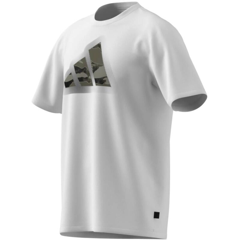 Adidas weißes T-Shirt M Camo WOD JZ7493 Herren 3/5