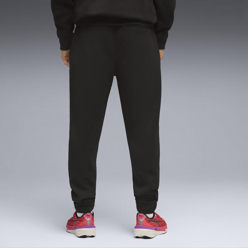 Pantalon bărbați talie elastică cu șnur, Cloudspun Elevated, gri deschis PUMA