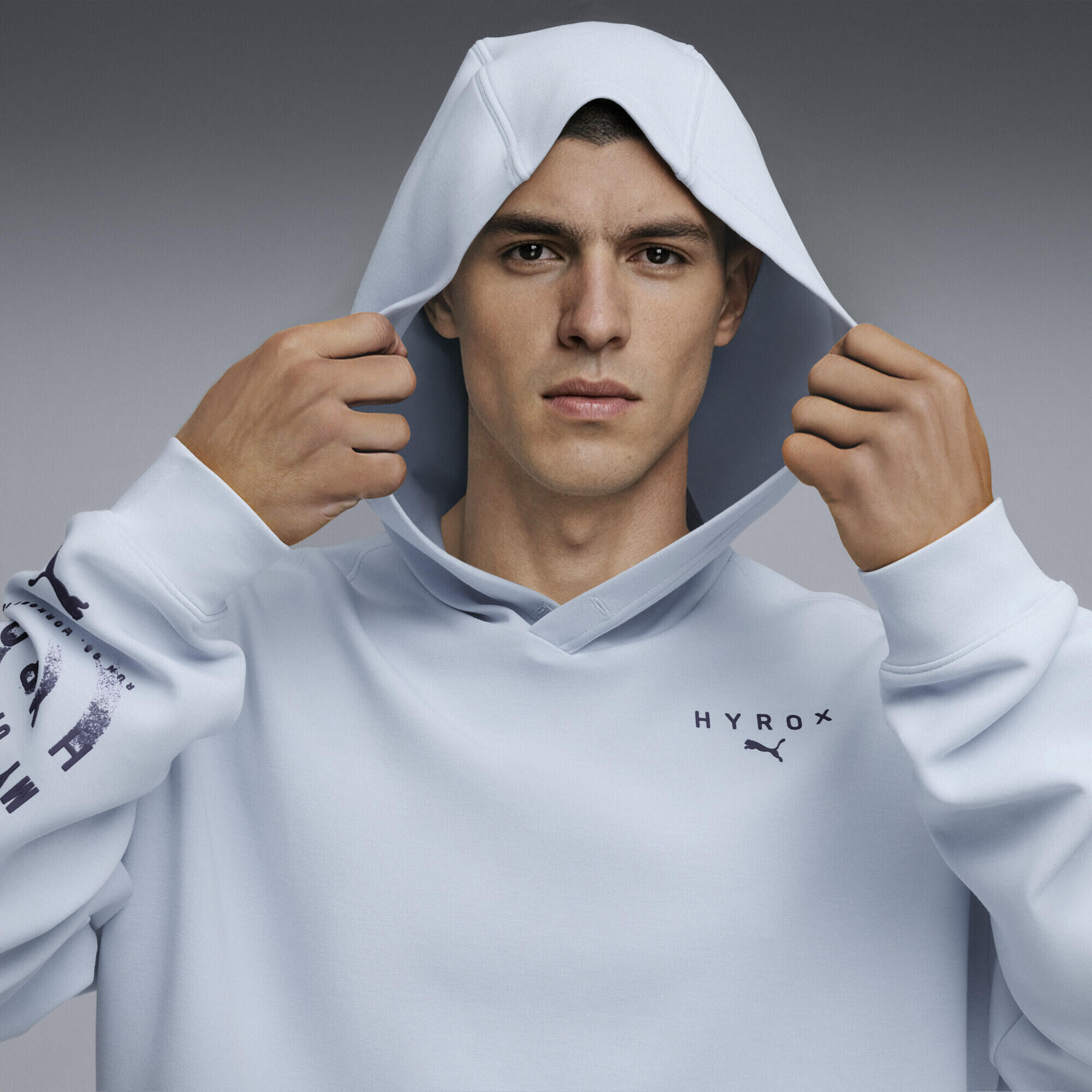 Sweat à capuche PUMA x HYROX CLOUDSPUN Homme PUMA 3/6