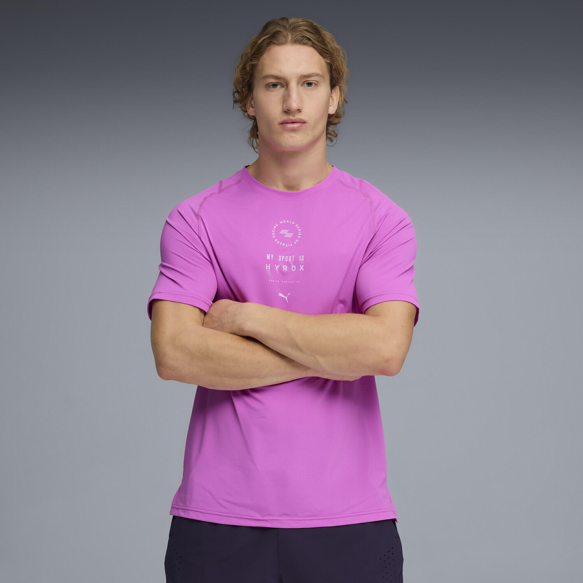 T-shirt da training PUMA x HYROX DRYELITE da uomo PUMA 2/6