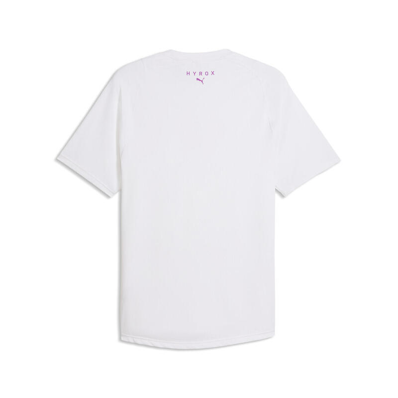 Tricou cu mânecă scurtă cross training bărbați mesh ventilație Dryelite, alb