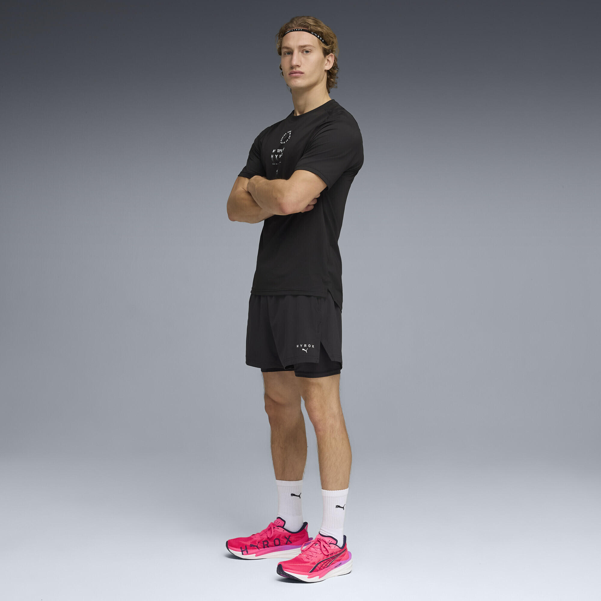 PUMA x HYROX DRYELITE Trainings-T-Shirt Herren PUMA 4/5