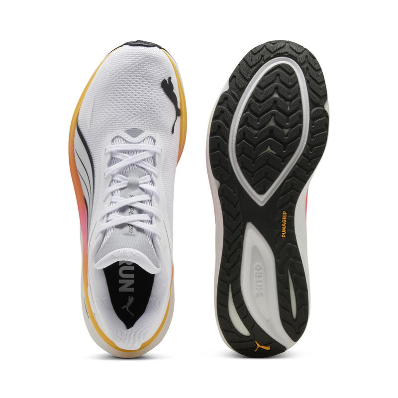 Cizme cross training bărbați talpă amortizată Electrify Nitro 4, galben neon