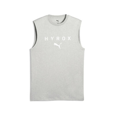 Puma x hyrox afgeknipte tanktop voor heren puma