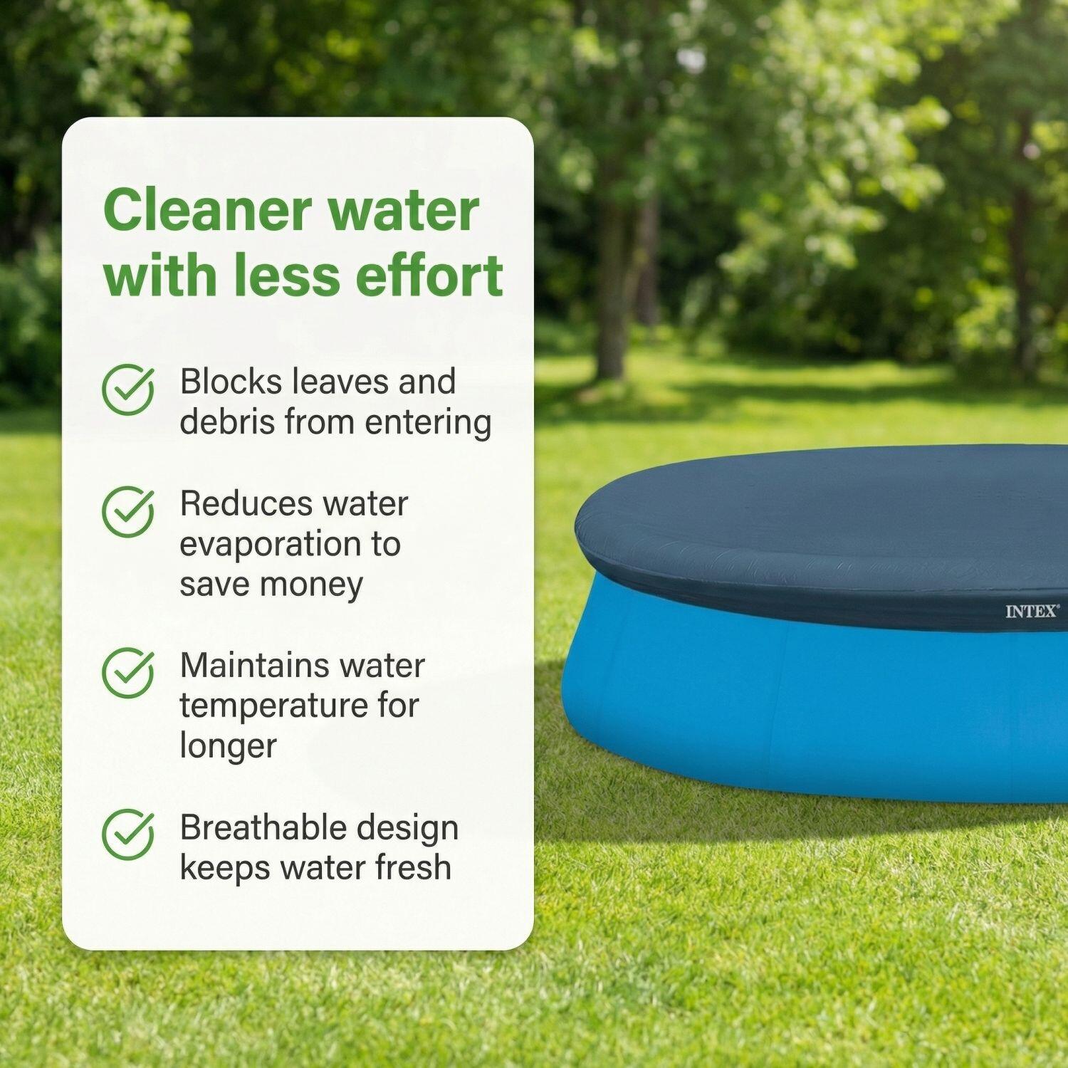 Easy Set Pool Rund - 396x84 cm - 7-teilig  S322 7/7