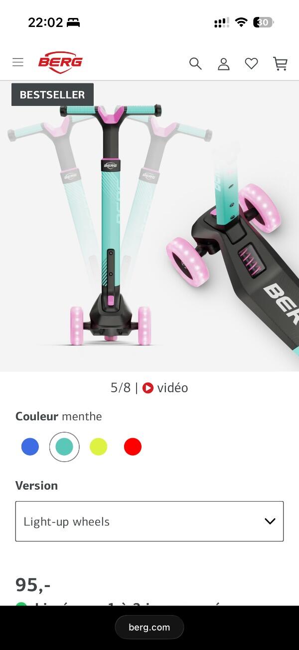 Entre Particuliers - Berg Nexo Trottinette Enfant 7/7