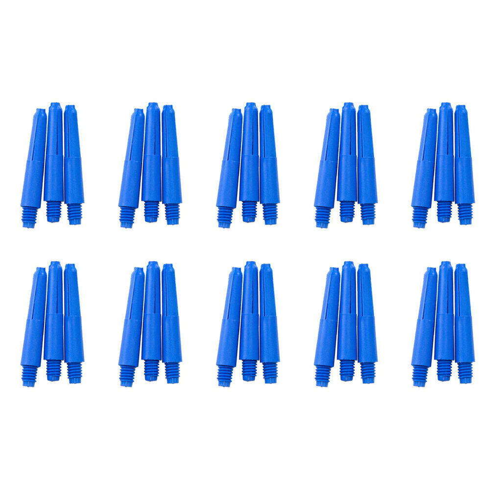 10x 3pc Formula Sports Nylon Dart Shafts Stems Extra Short 30mm Assorted