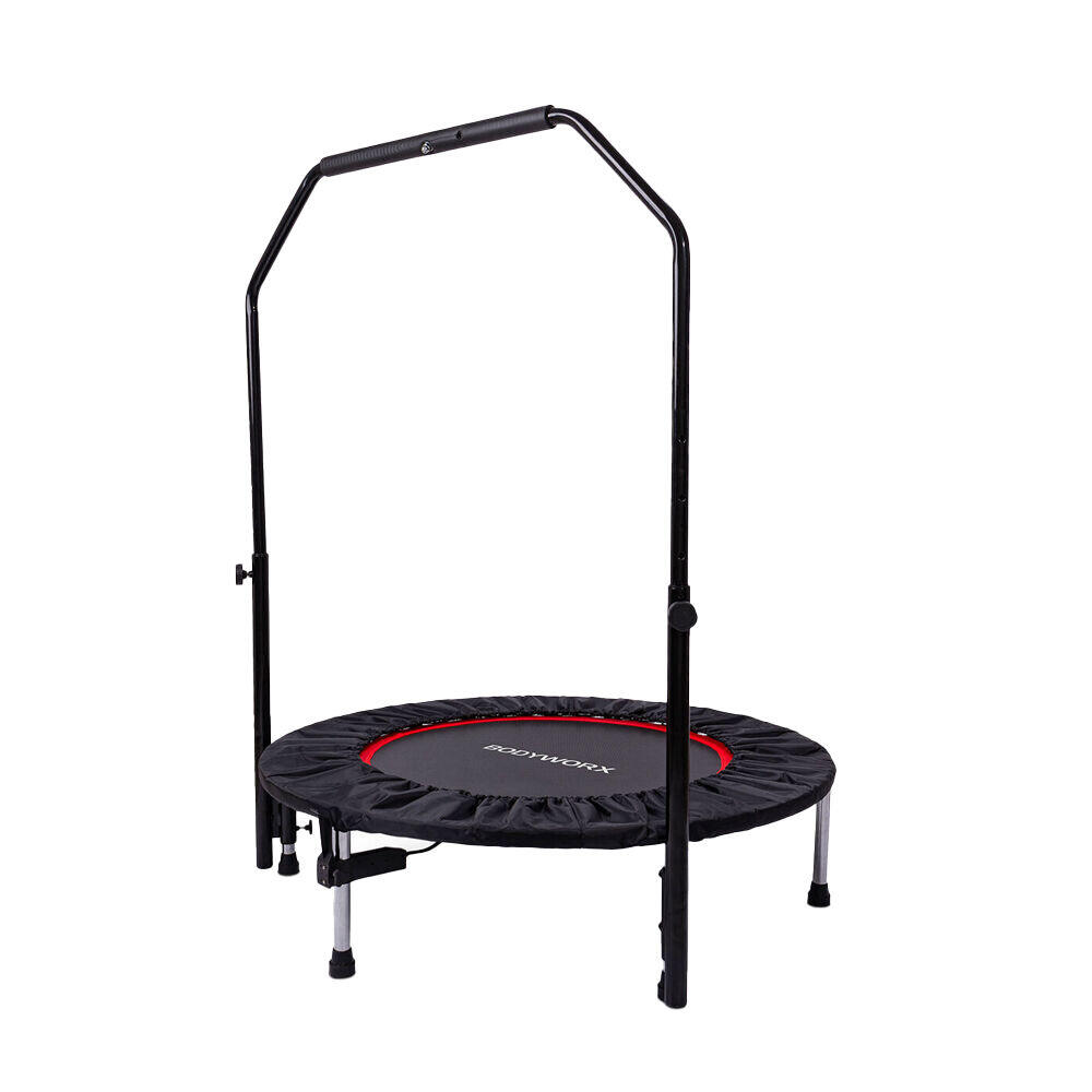 Bodyworx Rebounder Trampoline w/Handle Bounce Jumping Home Fitness Exercise 40in
