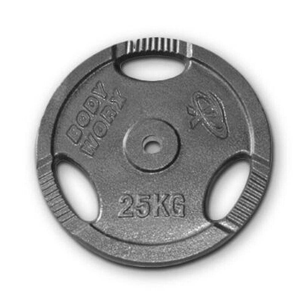 Ezy Grip Standard Disc Weight Plate Home Gym Workout Exercise 25kg