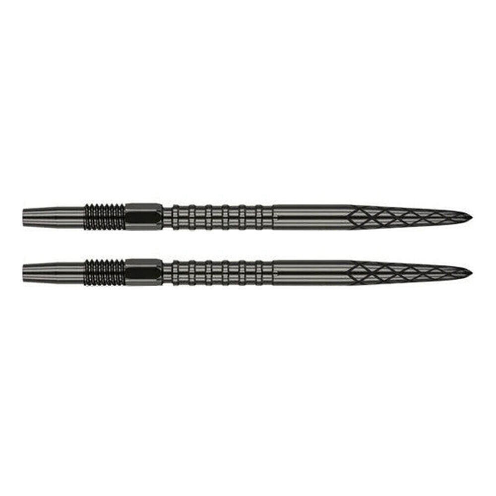 2PK Target Swiss DS Dart Point Replacement Spare Accessory Tip 40mm Black