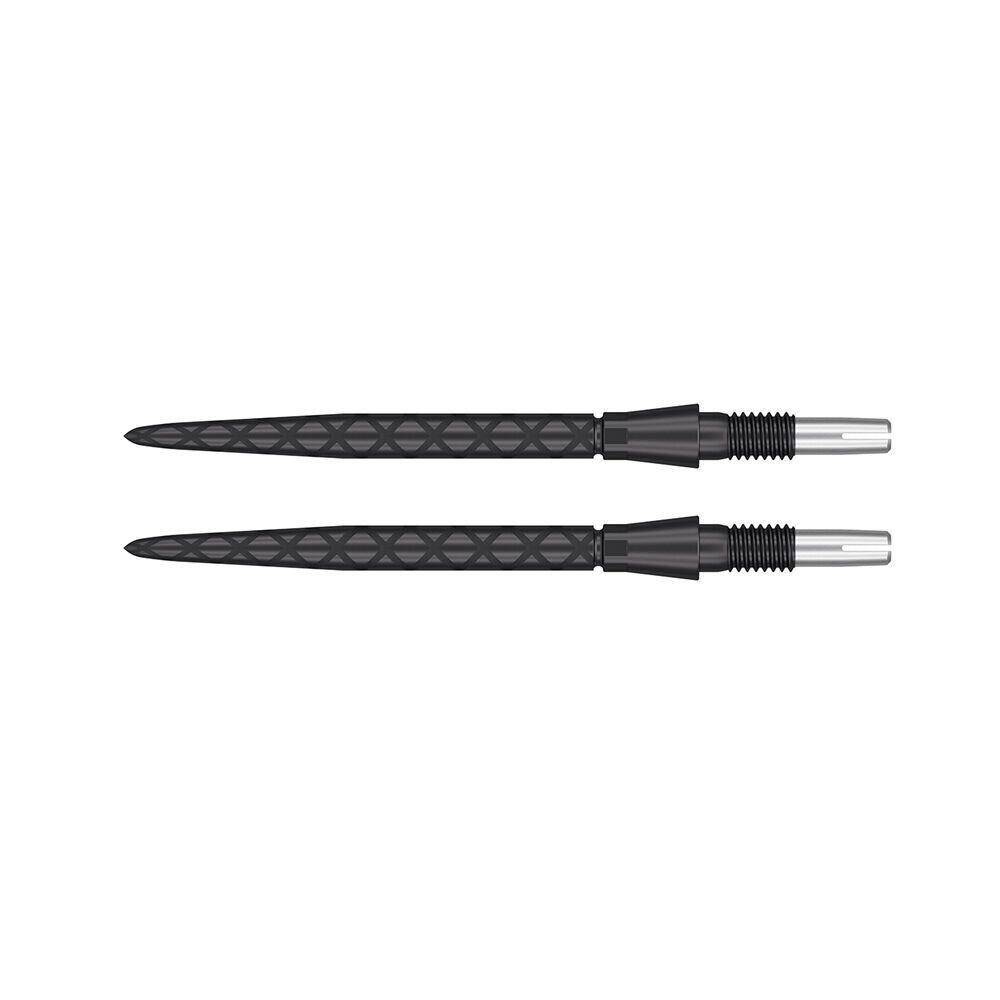 2PK Target Storm Diamond Dart Point Replacement Spare Accessory Tip 30mm Black