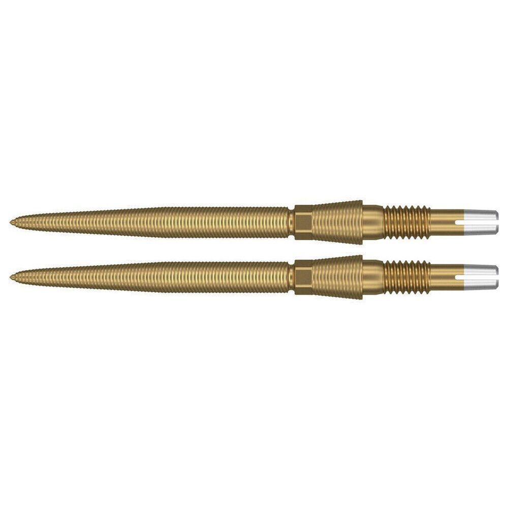2PK Target Swiss Storm Nano Dart Point Replacement Spare Tip 30mm Gold